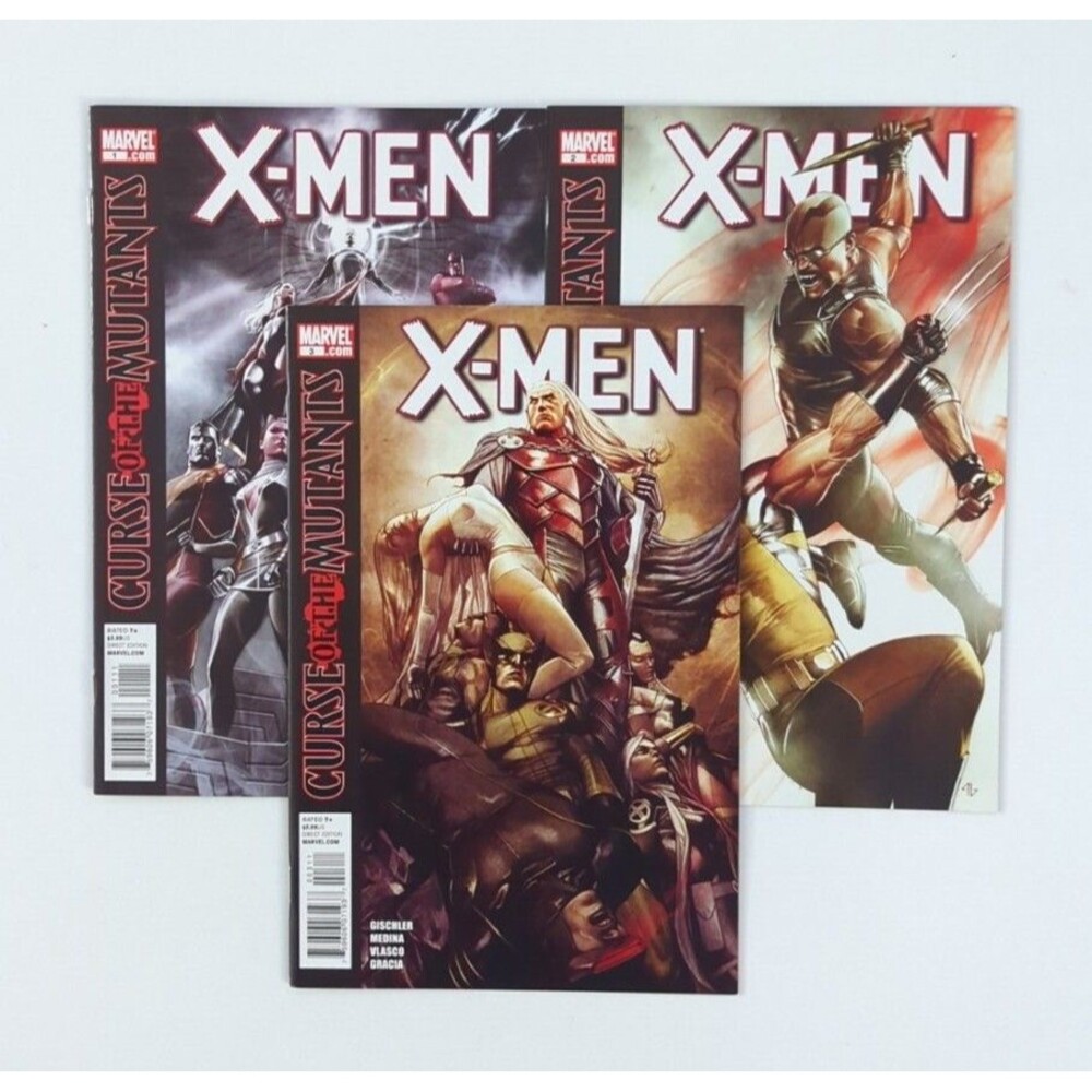 Lot Of 3 2010 Marvel X-Men Comics #1-3 VF/NM